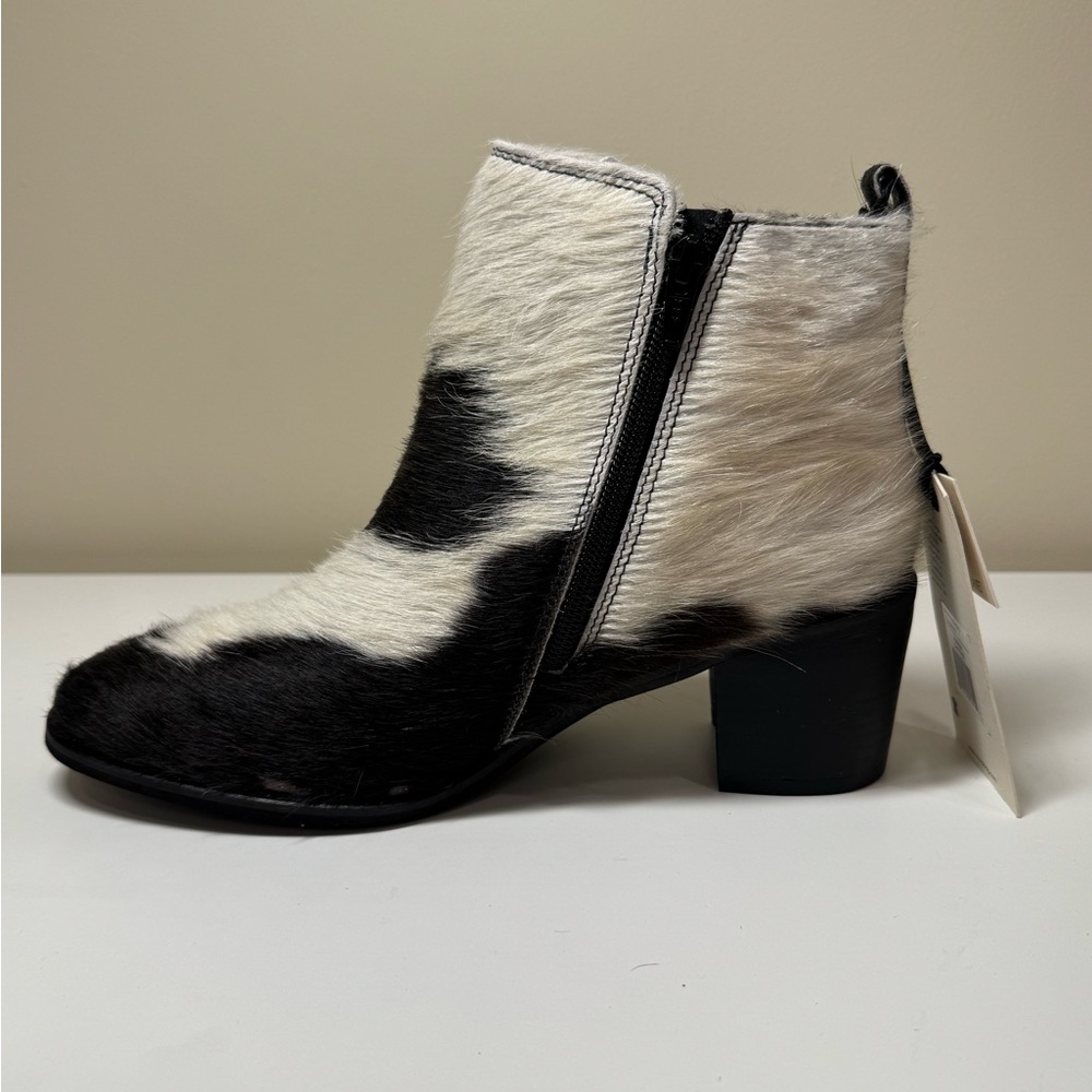 Myra Bags Neotron Hair-on Cowhide Ankle Boots – Block Heel 
NWT - Picture 7 of 16
